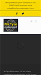 Mobile Screenshot of mrtyremotorsport.com