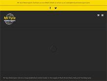 Tablet Screenshot of mrtyremotorsport.co.uk